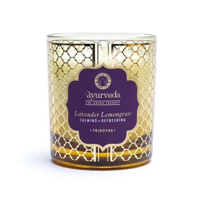 Tridosha Lavande Citronnelle Ayurveda Bougie parfumée