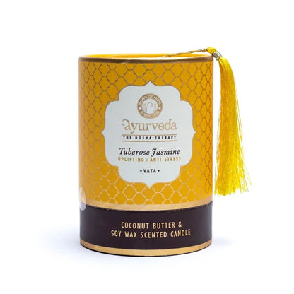 Vata Tuberose Jasmin Ayurveda Duftkerze kaufen thumb