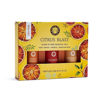 Citrus Blast Aromatherapie Ätherisches Öl Set thumb