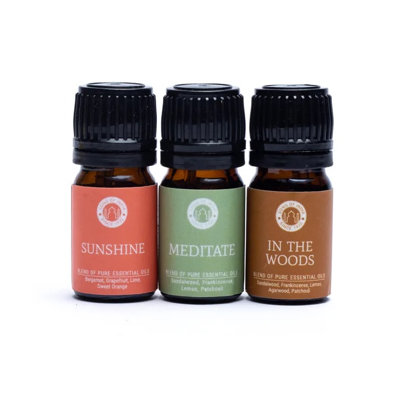 Set d'Huiles Essentielles Aromathérapie Happiness