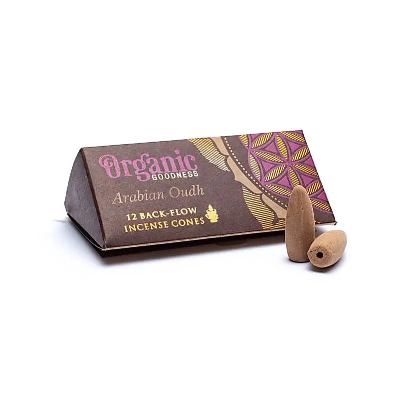 Arabisches Oudh natürliche Rückfluss Räucherkegel