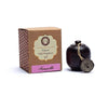 Crema perfumada de madreselva en tarro de palisandro