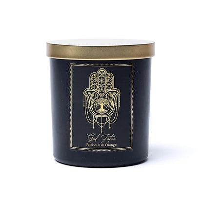 Vela Manifestation Good Fortune en vaso con tapa al por mayor thumb