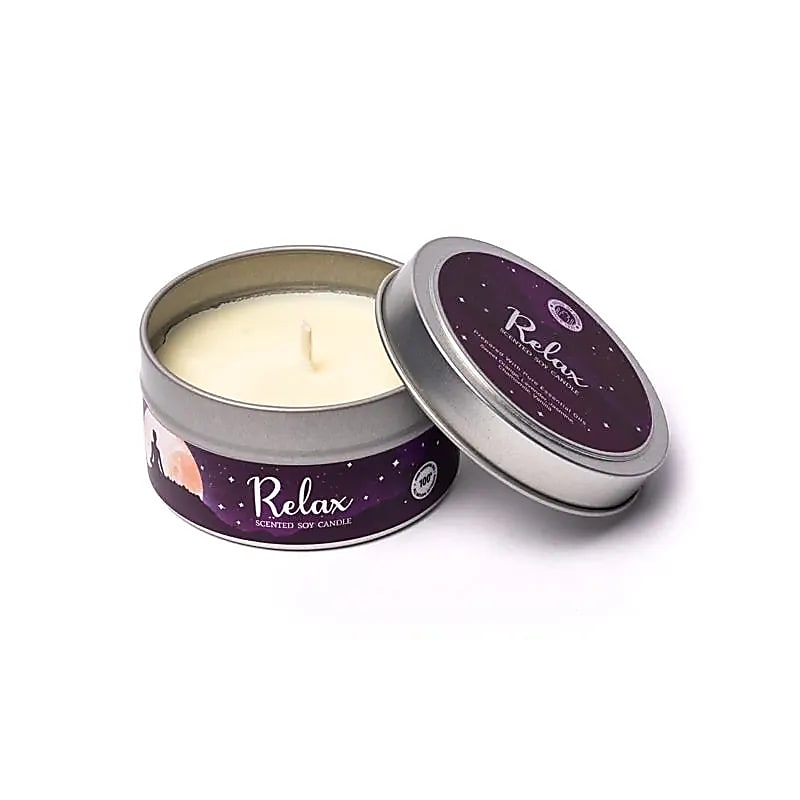 Song of India bougie de soja parfumée Relax en boîte