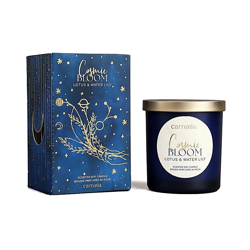 Bougie en verre Carnatia Starry Spell Cosmic Bloom