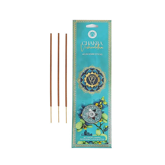 Incense Vishuddha chakra peppermint & eucalyptus