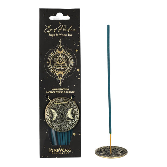 Incense Esoteric Collection Eye of Providence + incense burner