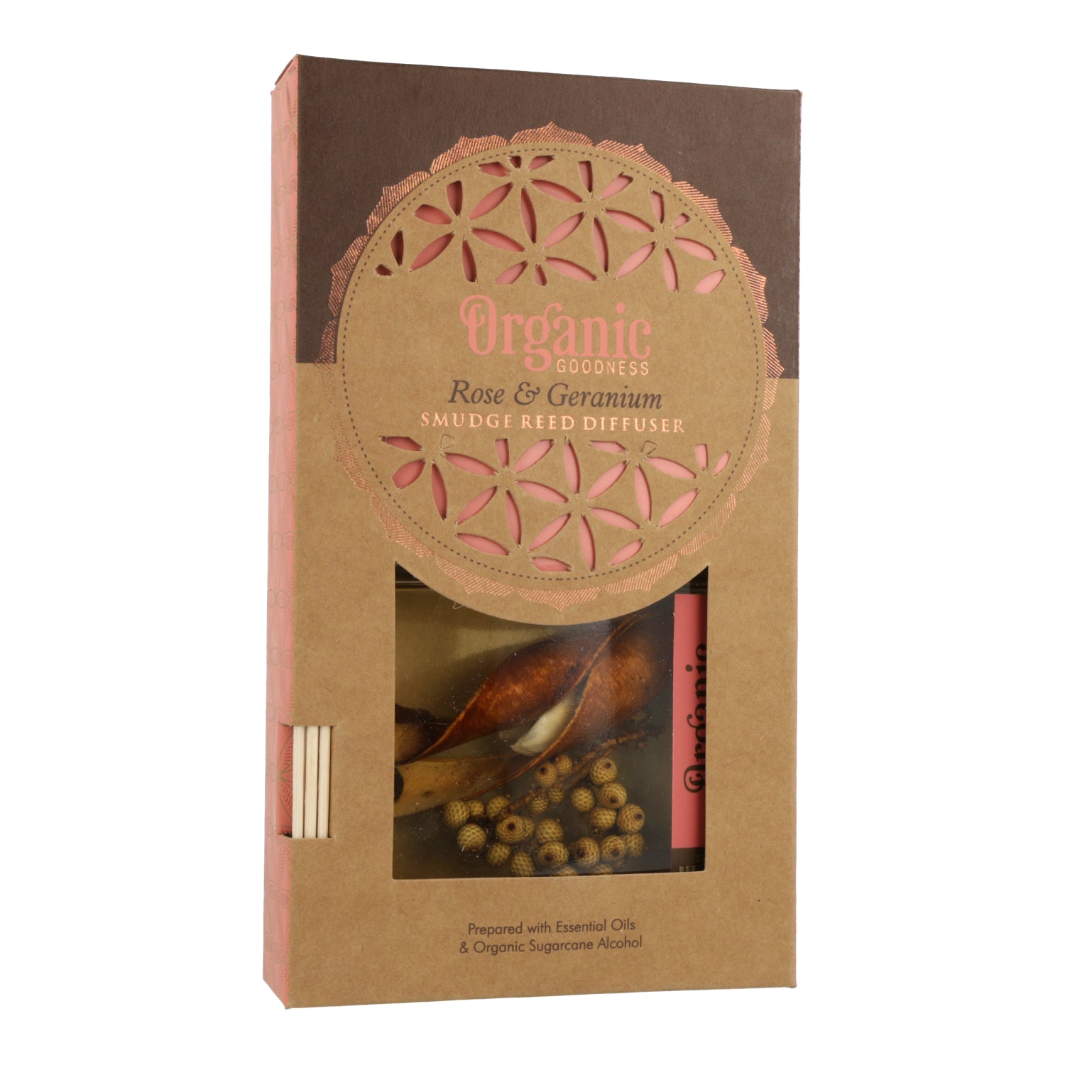Geurstokjes Organic Goodness Roos &amp; Geranium groothandel