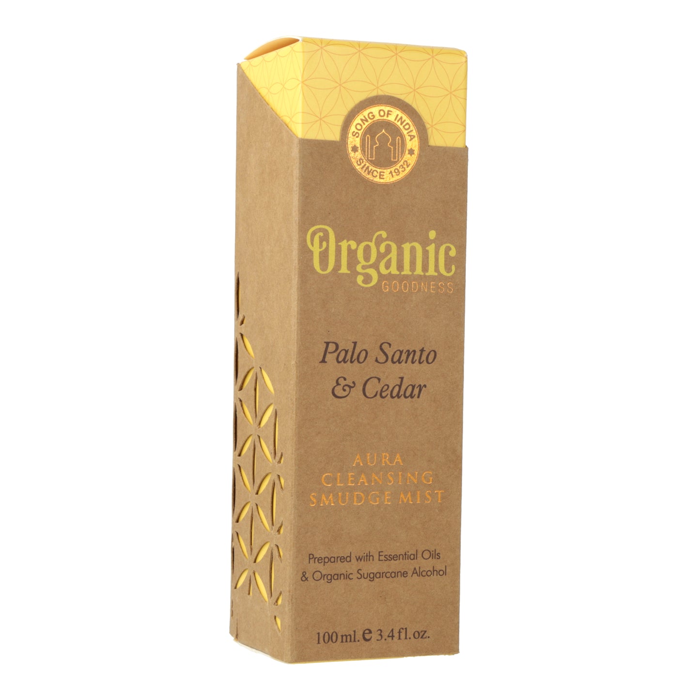 Smudge room spray Organic Goodness Palo Santo & Ceder