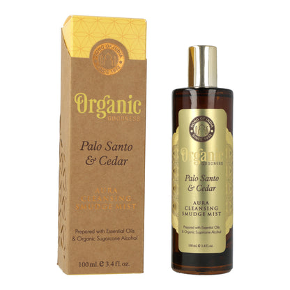 Smudge room spray Organic Goodness Palo Santo & Ceder thumb
