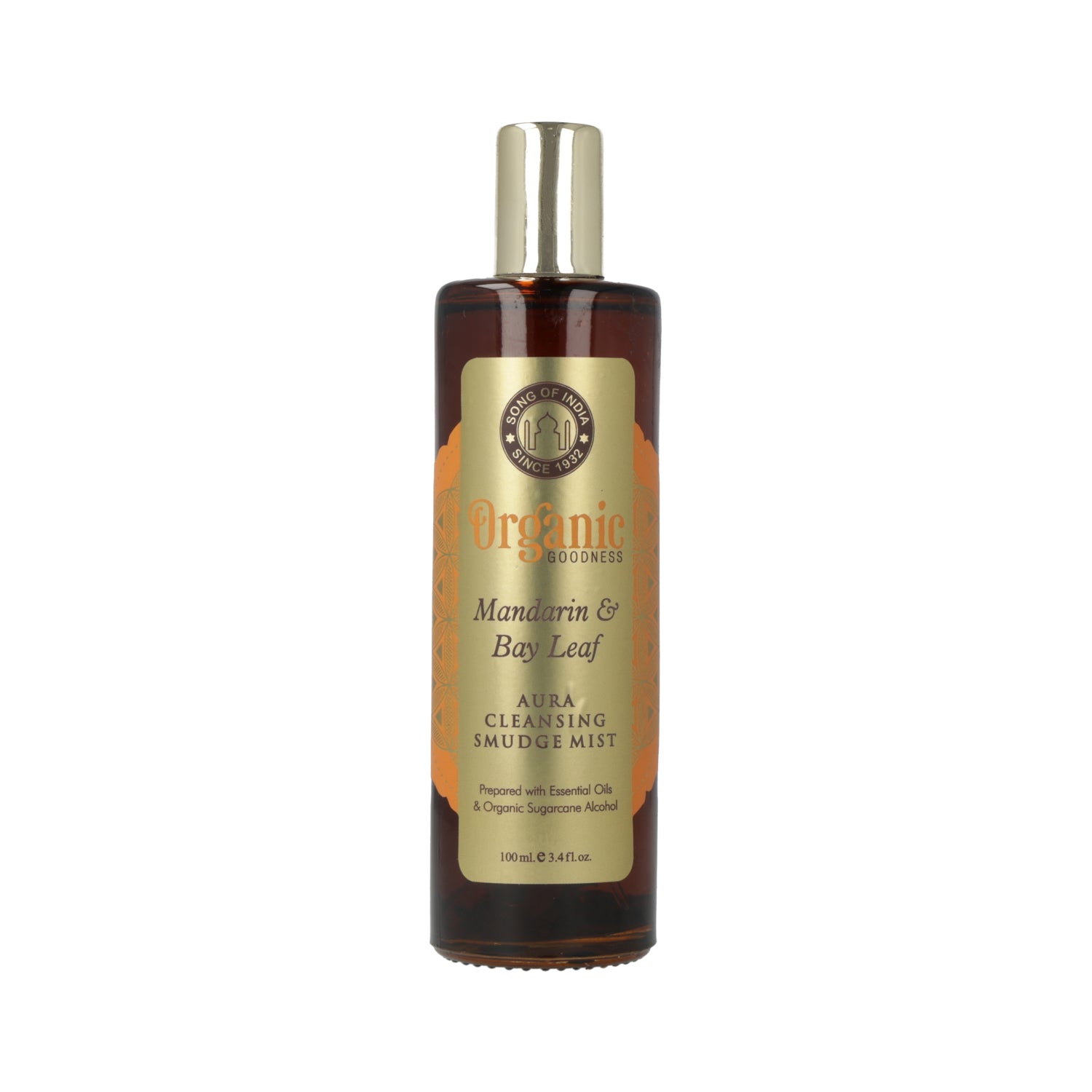 Smudge room spray Organic Goodness Mandarijn &amp; Laurierblad groothandel