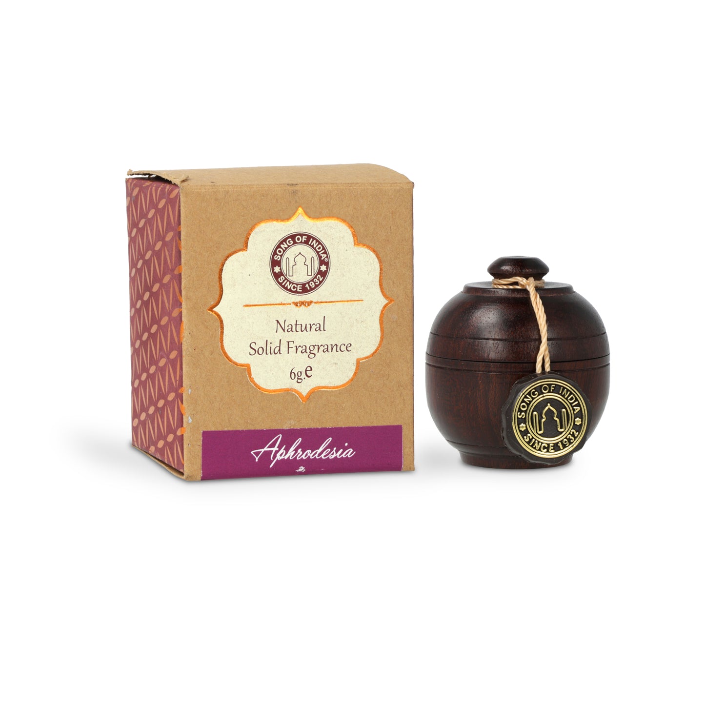 Crema perfumada Amor en tarro de madera
