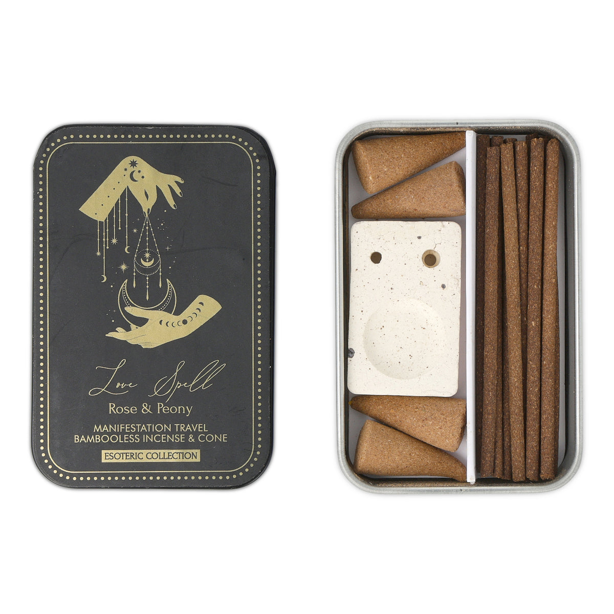 Wierook Esoteric Collection Love Spell &amp; brander in blikken schuifdoosje Kopen