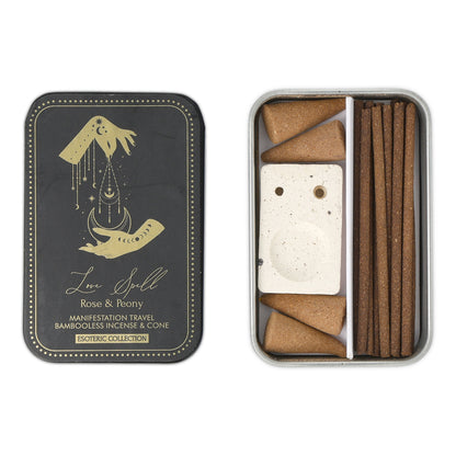 Wierook Esoteric Collection Love Spell &amp; brander in blikken schuifdoosje Kopen thumb