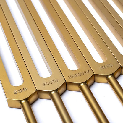 Stimmgabel-Set Cosmic Octave goldfarben ungewichtet großhandel thumb