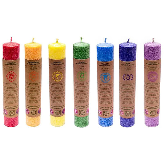 Conjunto de velas - chakra - mixto 2 x 7