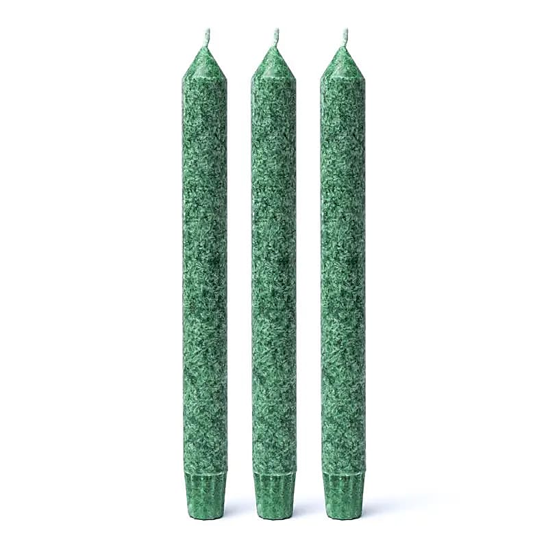 Bougie parfumée 4º chakra Anahata verte