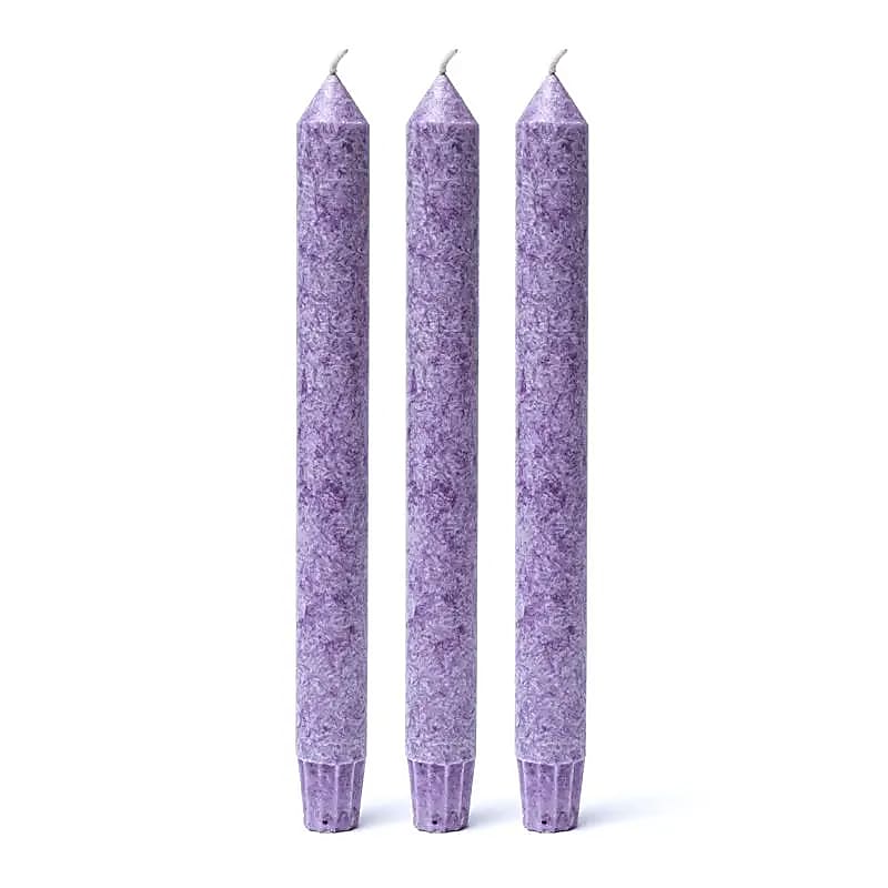 Dinner Duftkerze 7. Chakra Sahas (violett)