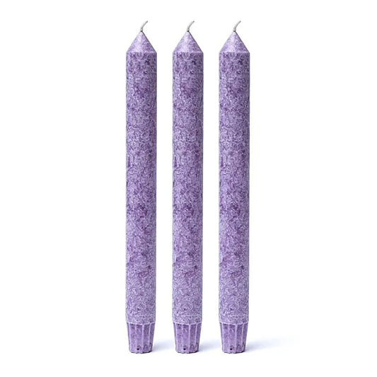 Velas de mesa 7° chakra Sahasrara (violeta)