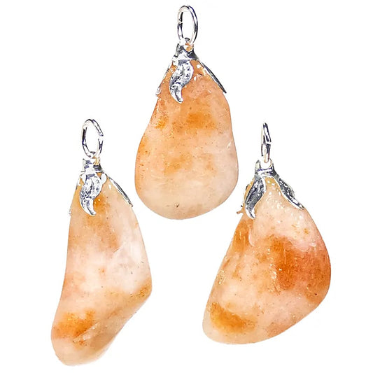 Zonnesteen edelsteenhanger