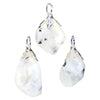 Witte labradoriet edelsteenhanger