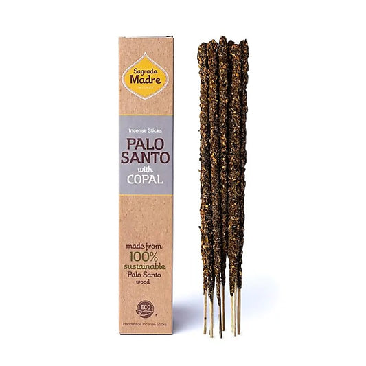 Sagrada Madre Palo Santo wierook met Copal