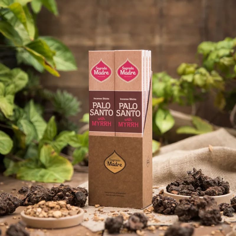Sagrada Madre Räucherwerk Palo Santo & Myrrhe