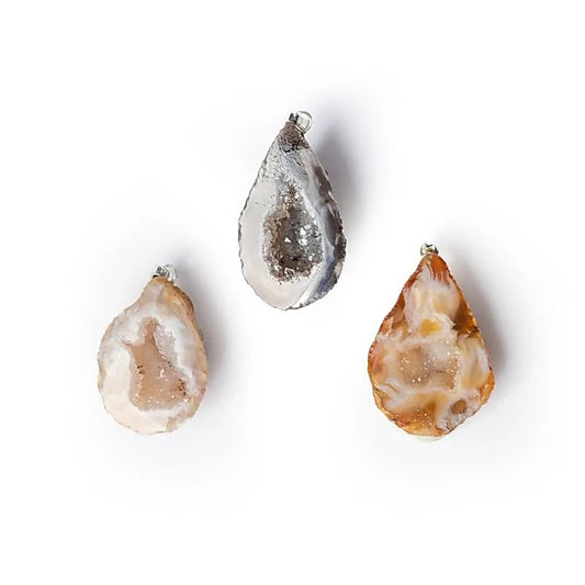 Edelsteinanhänger Achat Geode