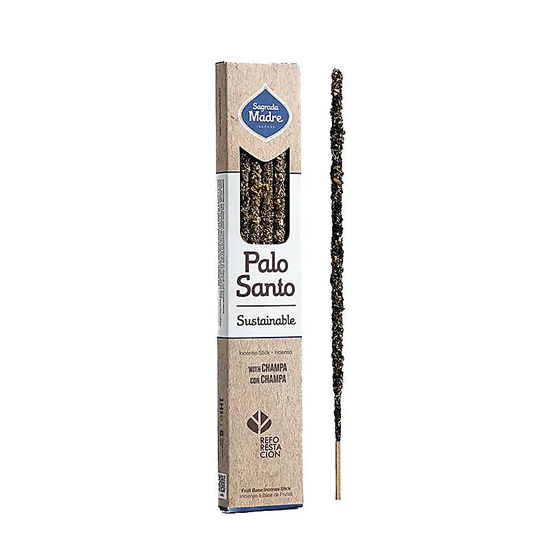 Sagrada Madre Palo Santo wierook met Champa