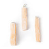 Ciondolo in Selenite arancione grezza