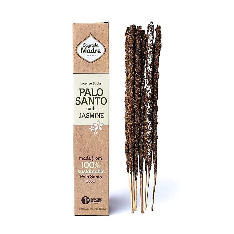 Sagrada Madre Palo Santo incense with Jasmine