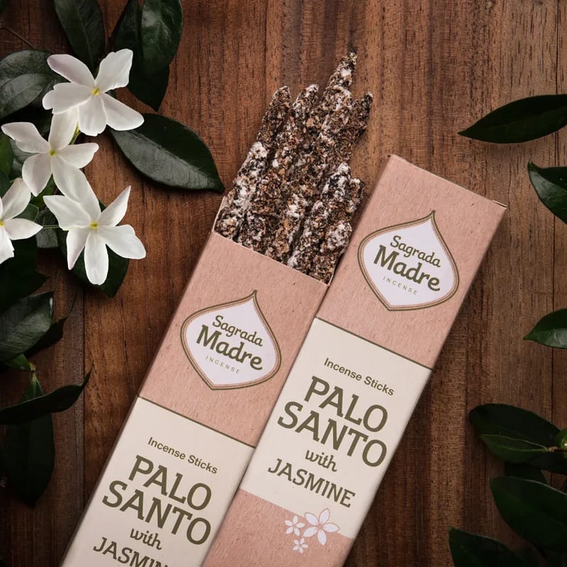 Sagrada Madre Palo Santo incense with Jasmine