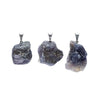 Ciondolo in Iolite (Zaffiro d'acqua) grezza