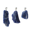 Ciondolo in Sodalite grezza