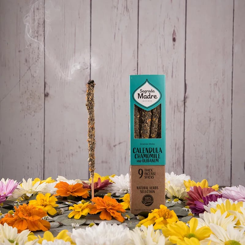 Sagrada Madre Herbal Räucherwerk Kamille, Calendula &amp; Olibanum großhandel
