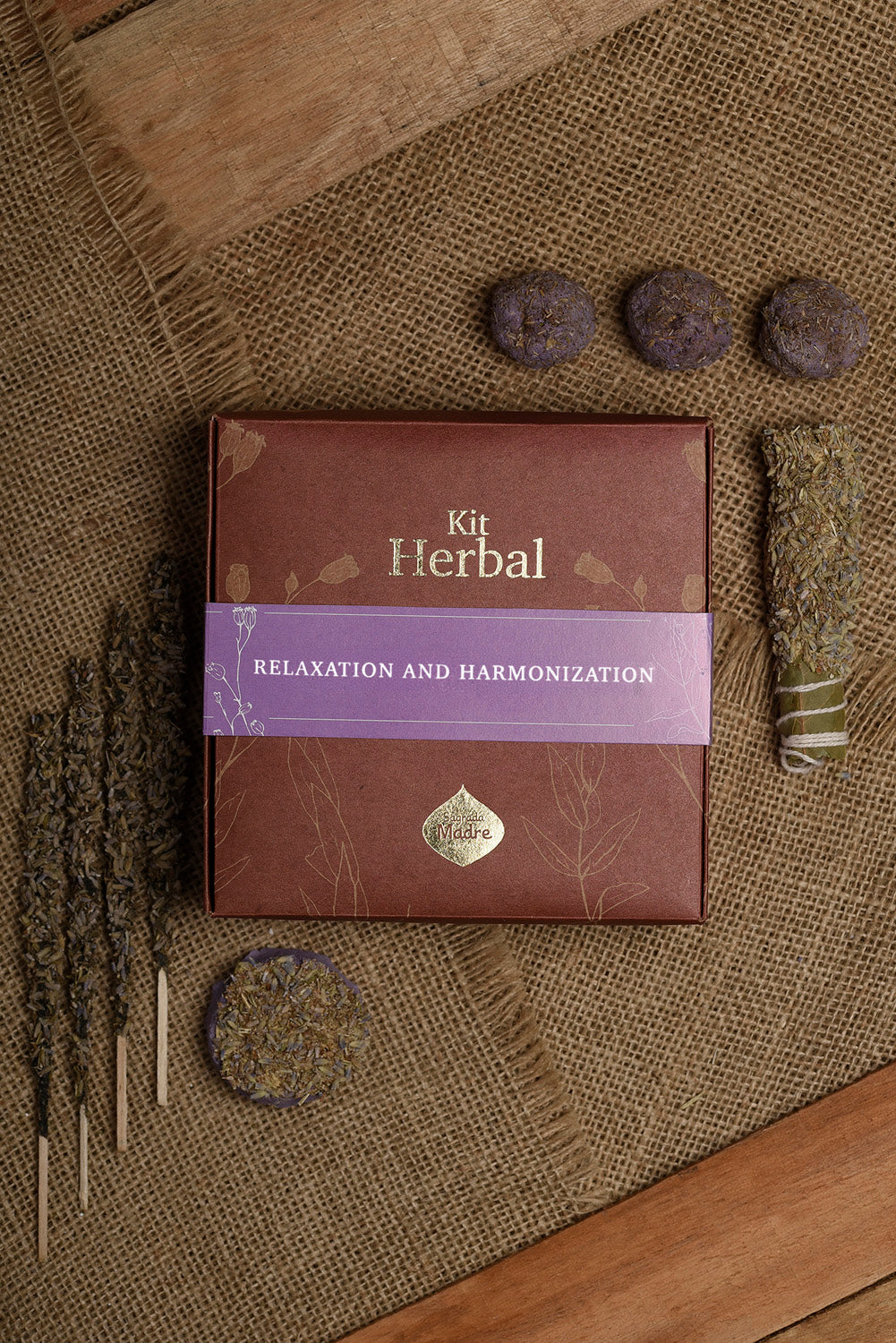 Sagrada Madre Wierook giftbox Relaxation & Harmonization - 7133