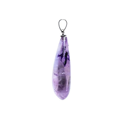 Amethist edelsteenhanger druppelvorm groothandel thumb