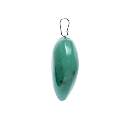 Colgante de cuarzo verde en forma de corazón al por mayor thumb