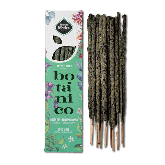 Sagrada Madre Botanische wierook Groene Thee & Champa - 7144