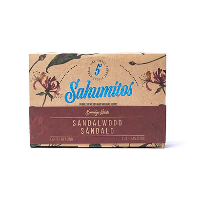 Sagrada Madre Sahumitos smudge de Sándalo 5 en caja expositora al por mayor thumb