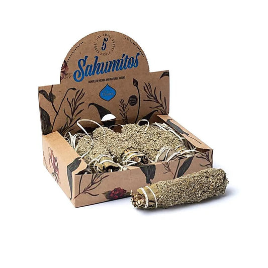 Sagrada Madre Sahumitos smudge Witte Salie per 5 in displaydoos