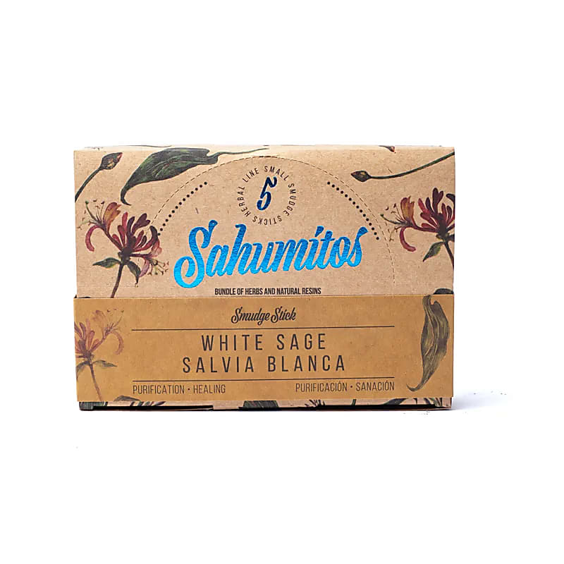 Sagrada Madre Sahumitos Smudge Weißer Salbei à 5 Stück in Displaybox