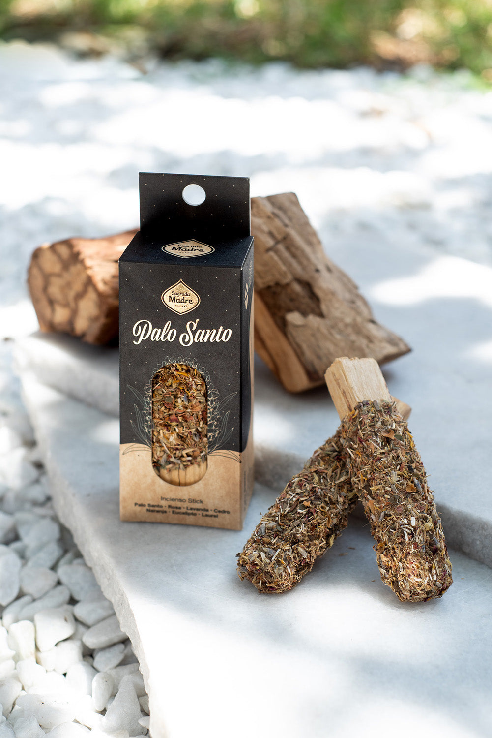 Sagrada Madre Palo Santo stokje met kruiden - 7198 groothandel