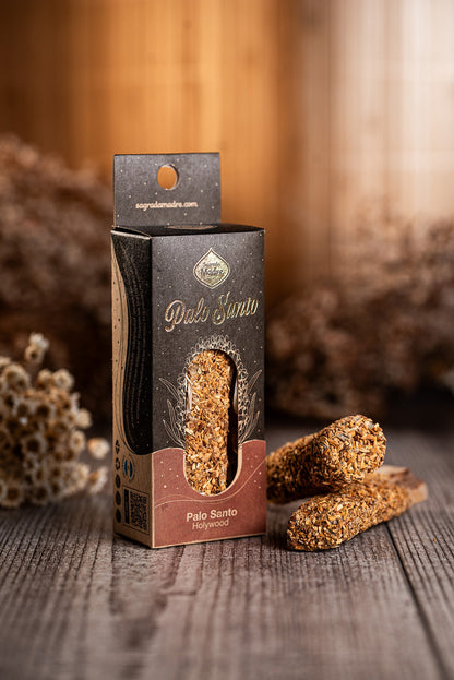 Sagrada Madre Palo Santo stokje met Palo Santo Chips - 7254 al por mayor thumb