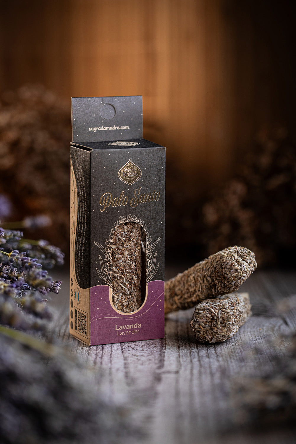 Sagrada Madre Palo Santo stokje met Lavendel - 7256