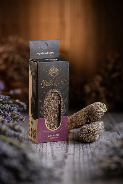 Sagrada Madre Palo Santo stokje met Lavendel - 7256 all’ingrosso thumb