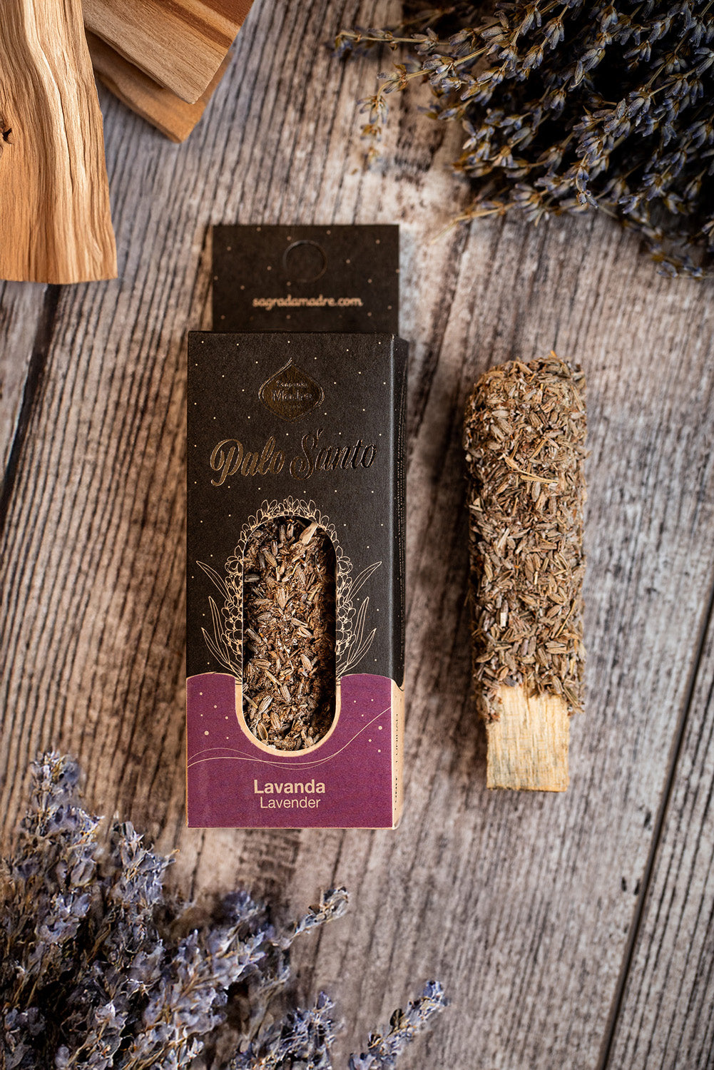 Sagrada Madre Palo Santo stokje met Lavendel - 7256