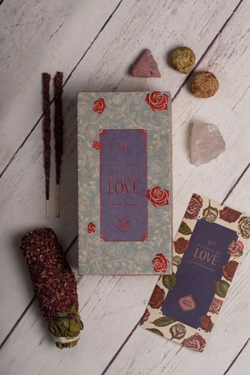 Sagrada Madre wierook geschenkset Petals of Love - 7261