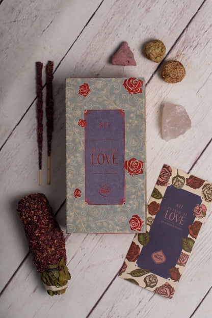 Sagrada Madre wierook geschenkset Petals of Love - 7261 wholesale thumb