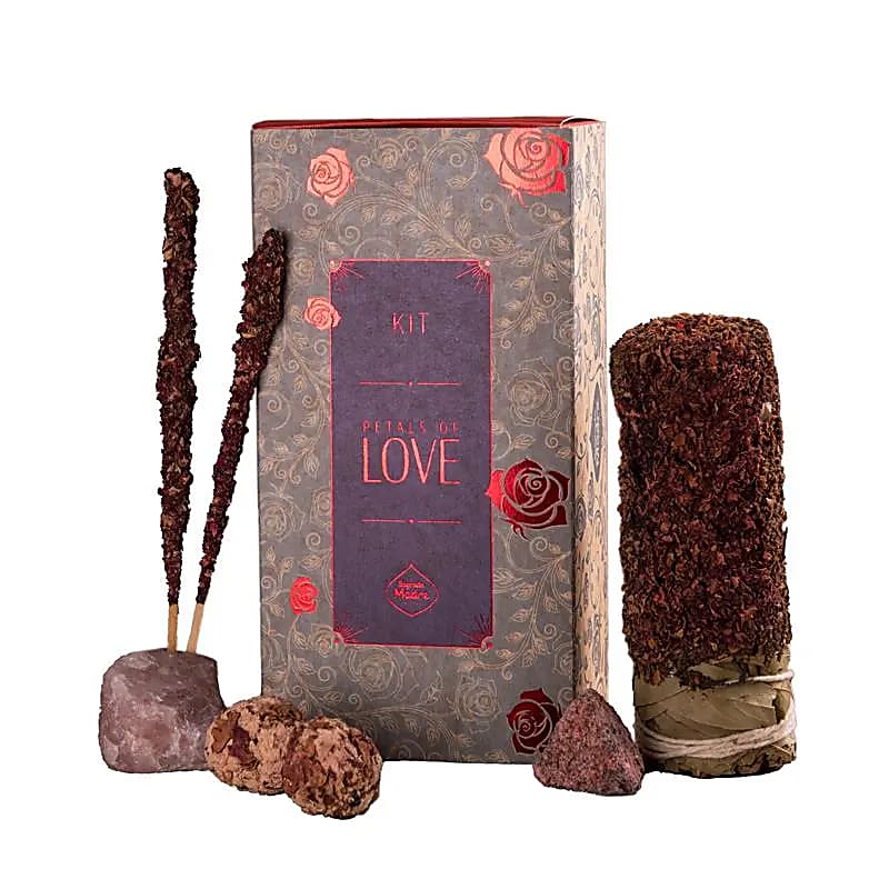Set de regalo incienso Sagrada Madre Petals of Love